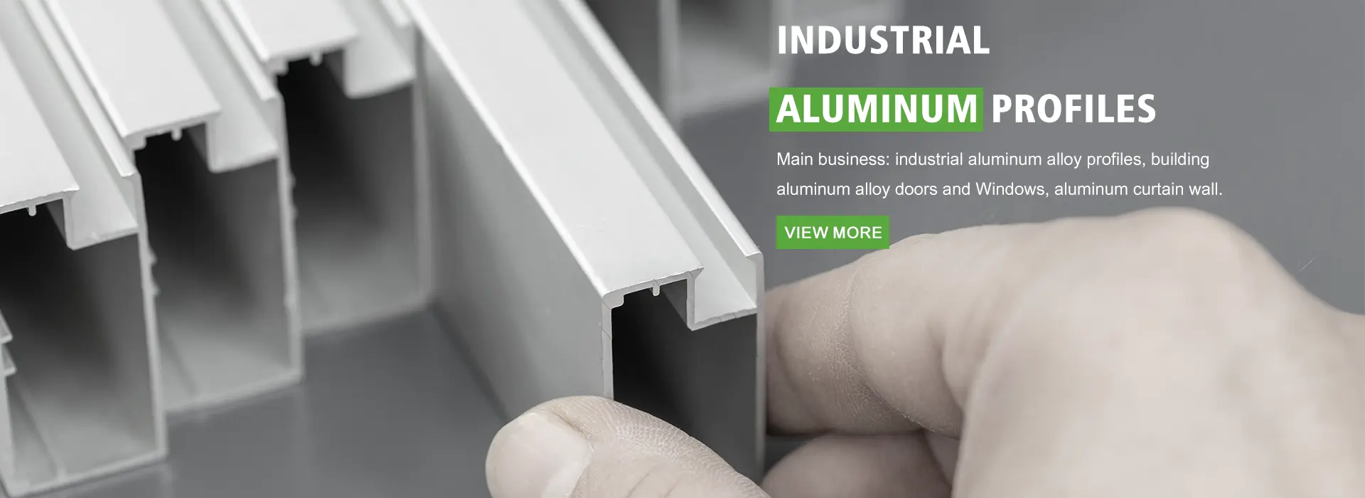 중국 건축 알루미늄 프로파일 공장