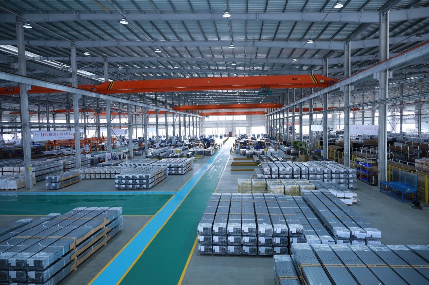 Window in Panoramic Curtain Wall