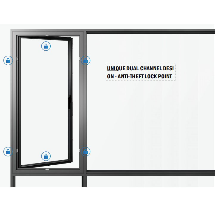 Panoramic Curtain Wall Window
